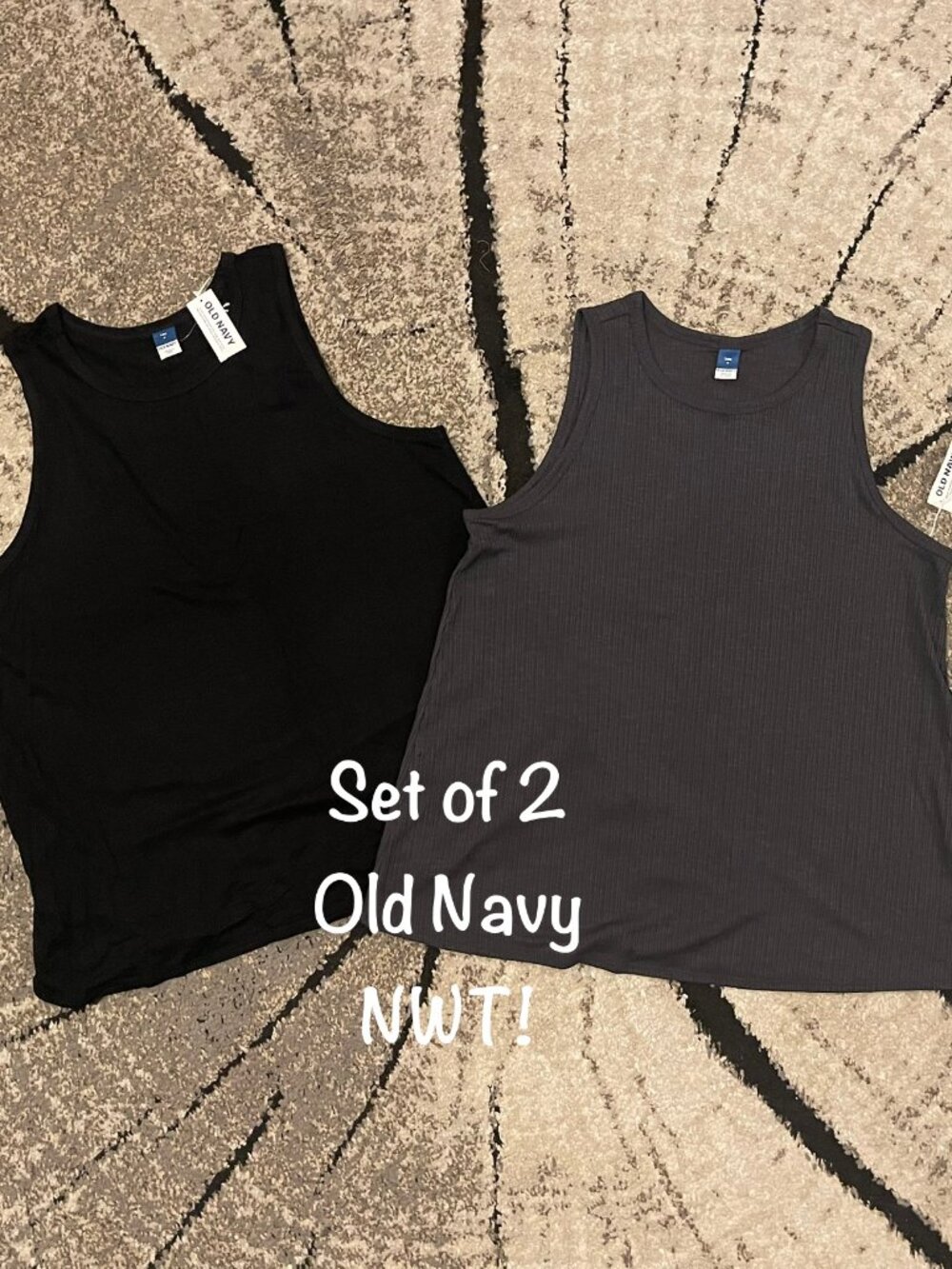 Set of 2 Women's Size Medium Old Navy Tanks - NWT!